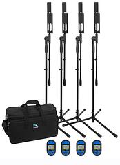 CMDDA2 KIT showing 4 stands and 4 KANE79s